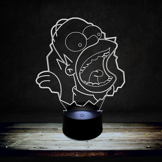 Lampada Led | HOMER MANGIONE| The simpson